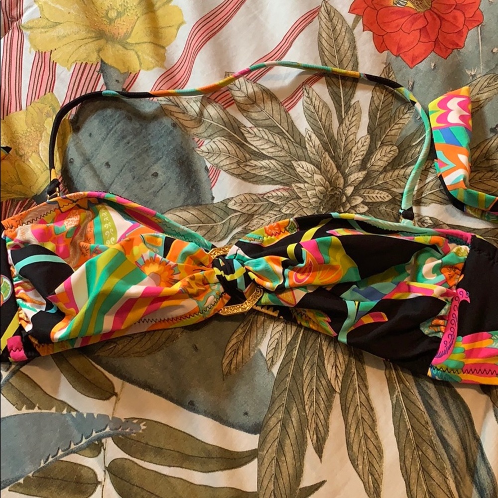 Trina Turk Peacock Bikini Top 6